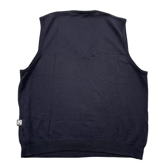 Weiss Art Pure Wool Sweater Vest Mens XL Australian Koala Preppy - Picture 2 of 9